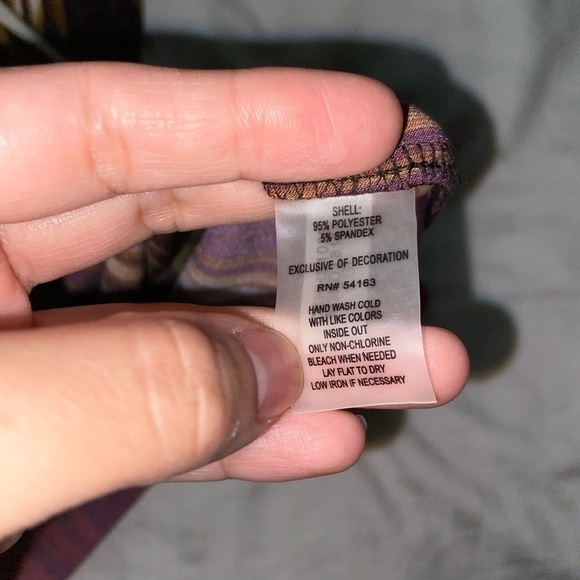 Calvin Klein ombré gold to pink, mid sleeves dress size Small NWT - Picture 4 of 4